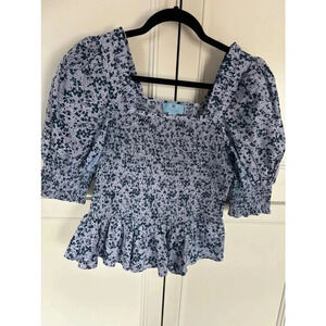 Women's CeCe - Floral Print - Size M - Purple
